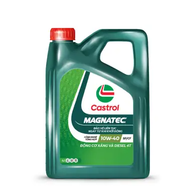 DẦU MÁY Castrol 10w40  - 4L MAGNATEC