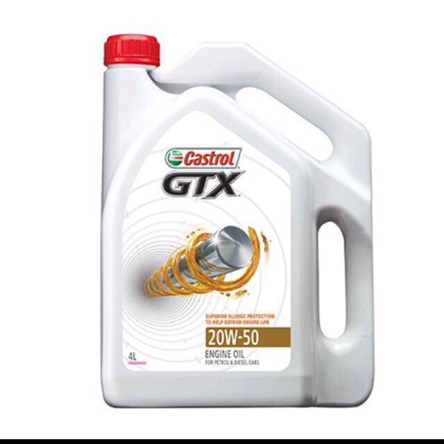 DẦU MÁY Castrol GTX 20w50 - 4L