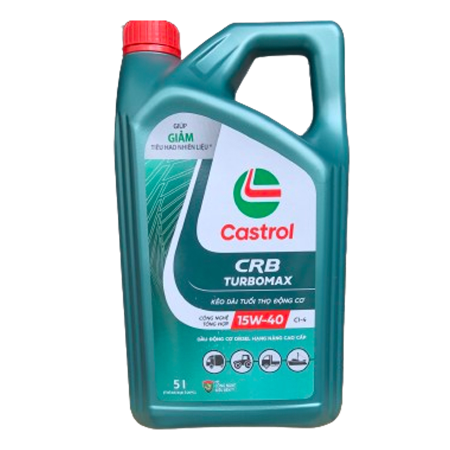 DẦU MÁY Castrol CRB TUBOMAX 15w40 - 5L