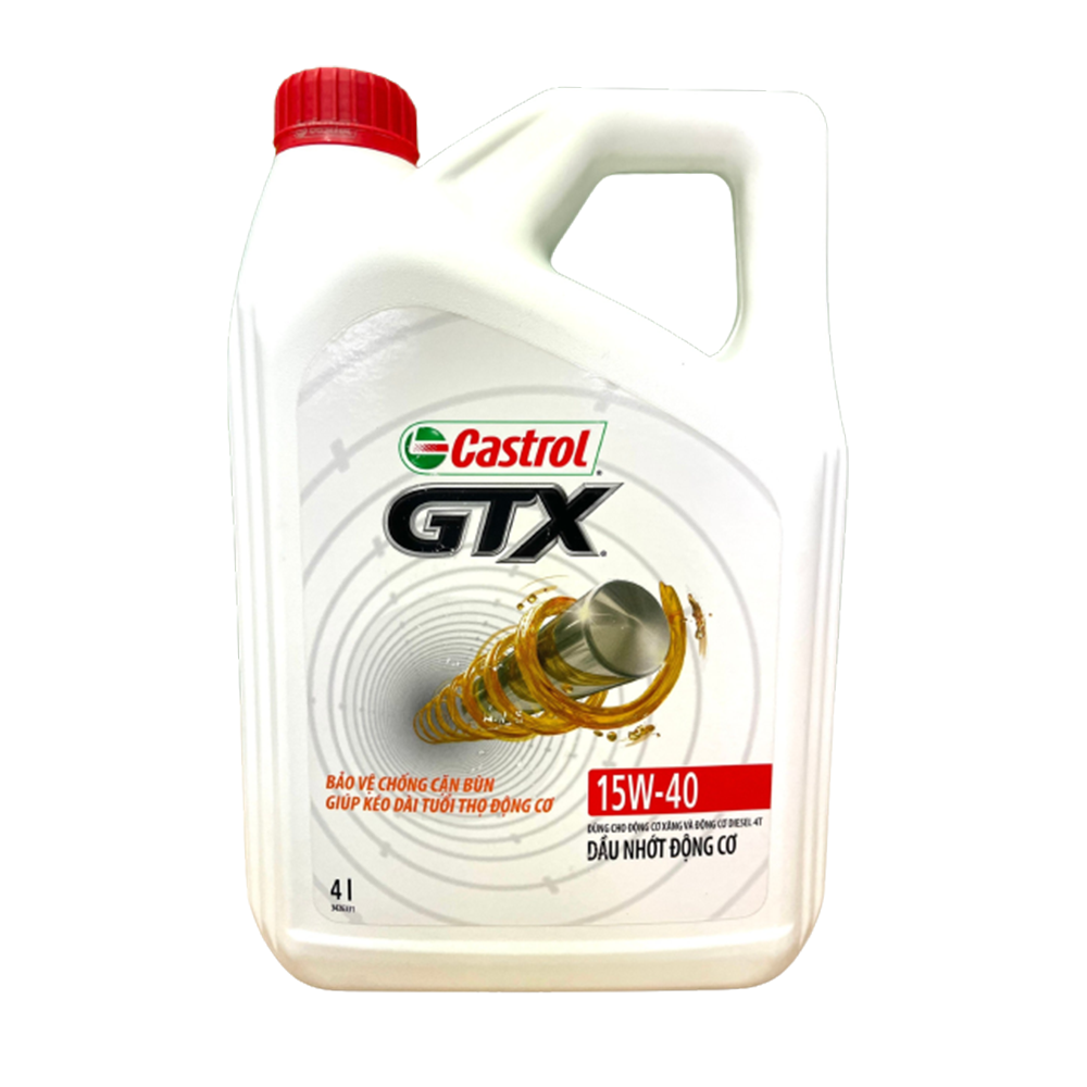 DẦU MÁY Castrol GTX 15w40 - 4L