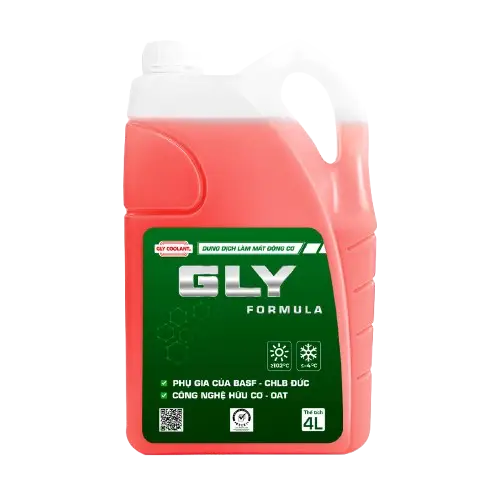 Nước làm mát động cơ Gly Formula màu đỏ