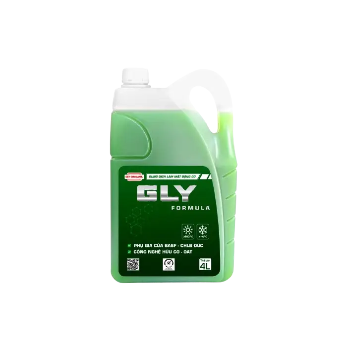 Nước làm mát động cơ Gly Formula màu xanh