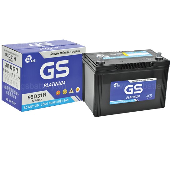 Ắc quy MF GS 95D31R 12V - 80AH
