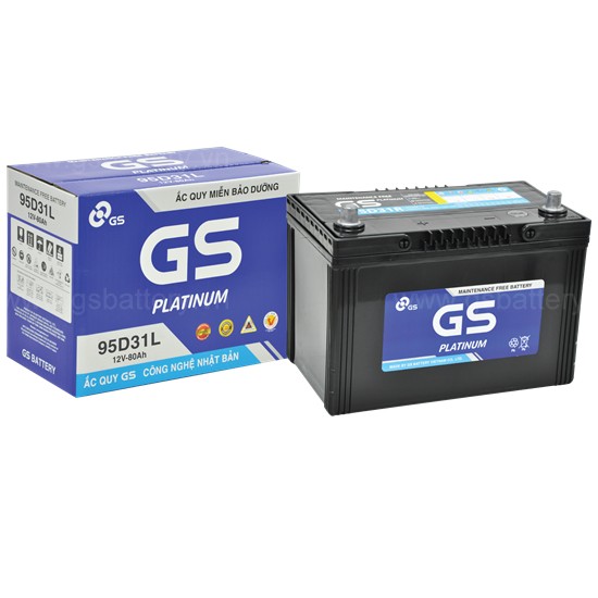 Ắc quy MF GS 95D31L 12V - 80AH