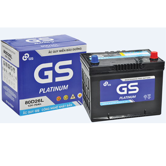 Ắc quy MF GS 80D26L 12V - 70AH