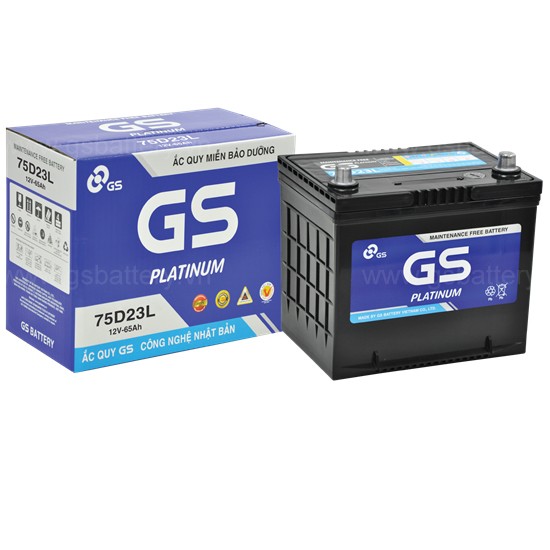 Ắc quy MF GS 75D23L 12V - 65AH