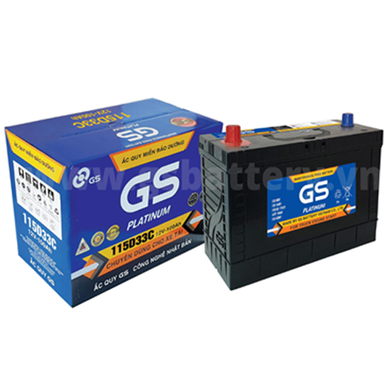 Ắc quy GS MF 115D33C 12V - 100AH