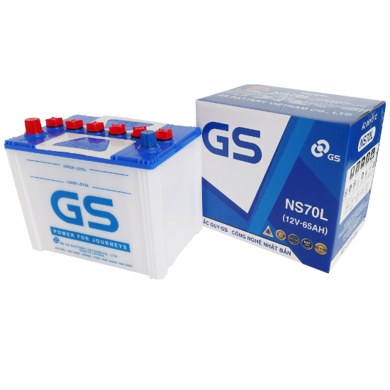 Ắc quy GS NS 70L 12V - 65AH