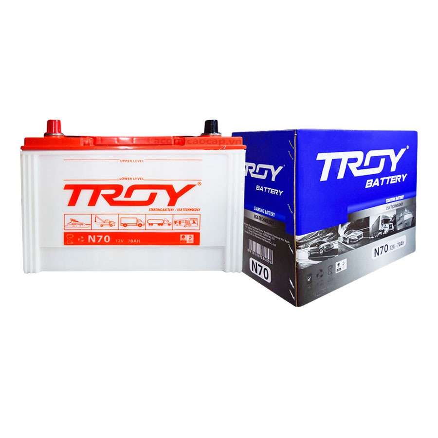 Ắc quy Troy N70Ah