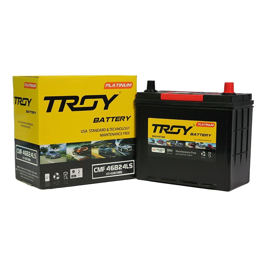 Ắc quy Troy 45AH To(46B24RLS)