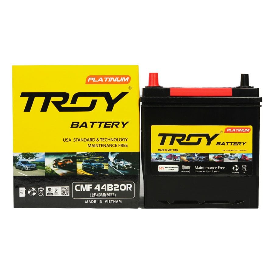 Ắc quy Troy 43AH(44B20R)