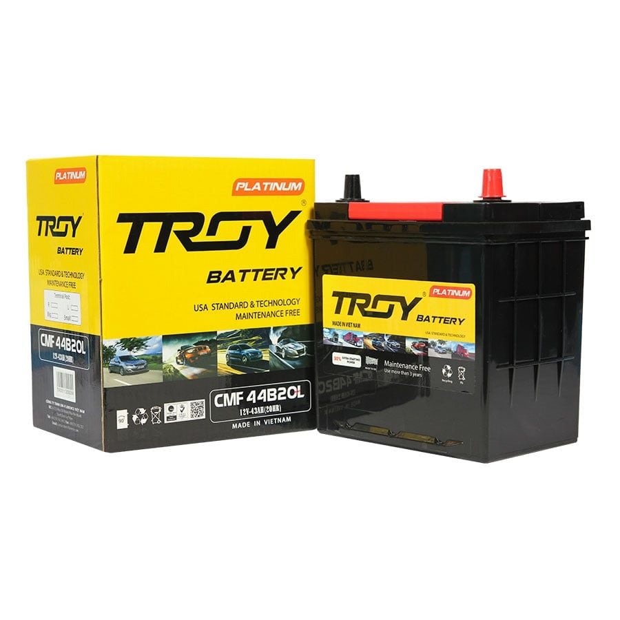 Ắc quy Troy 43AH(44B20L)